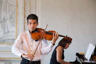 Concert at the 'Goldener Saal' in Bad Buchau